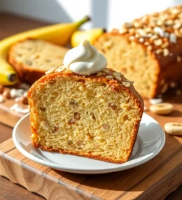 Coconut Macadamia Nut Banana Bread Recipe (Hawaii)