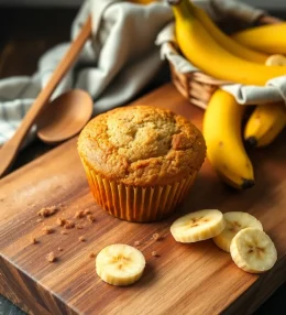 Quick & Easy Banana Bread Muffins