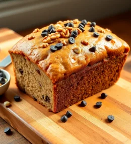 Moist Banana Bread (No Baking Soda)