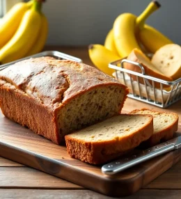 Easy Banana Bread with Cake Mix