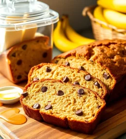 Moist Banana Bread Without Baking Soda