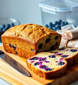 Blueberry Banana Bread