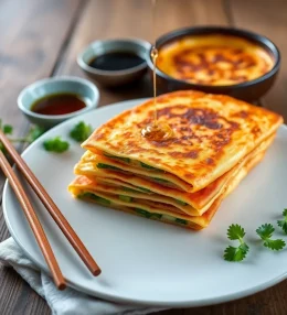 Crispy Green Onion Pancakes